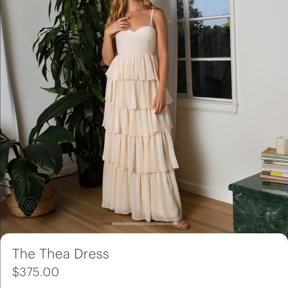 Fame and Partners tiered dress